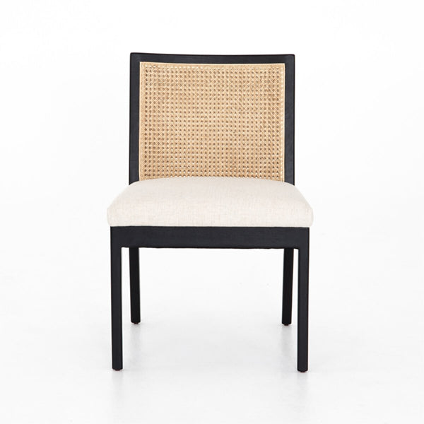 Wooden Cane & Rattan Dining Chair - Ember