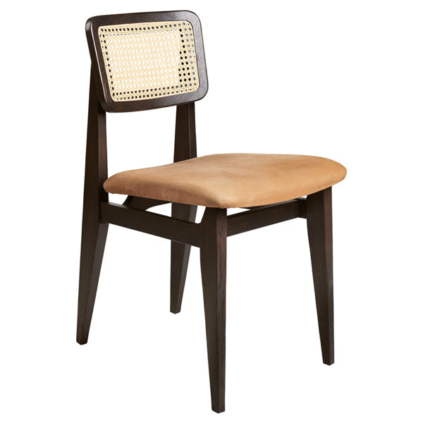 Wooden Cane & Rattan Dining Chair - Majesti