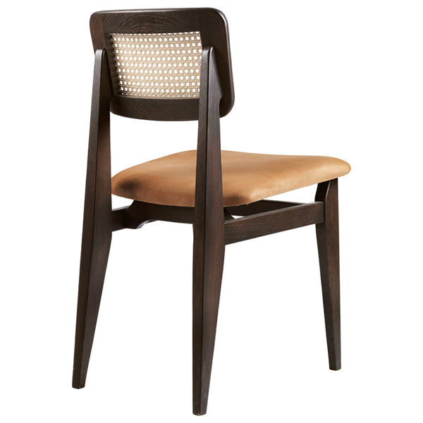 Wooden Cane & Rattan Dining Chair - Majesti
