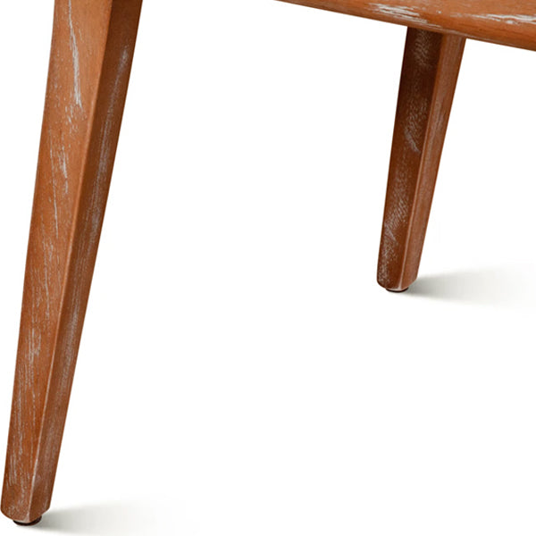 Wooden Cane & Rattan Dining Chair - Monaco