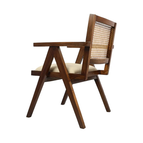 Wooden Cane & Rattan Dining Chair -  Timberline