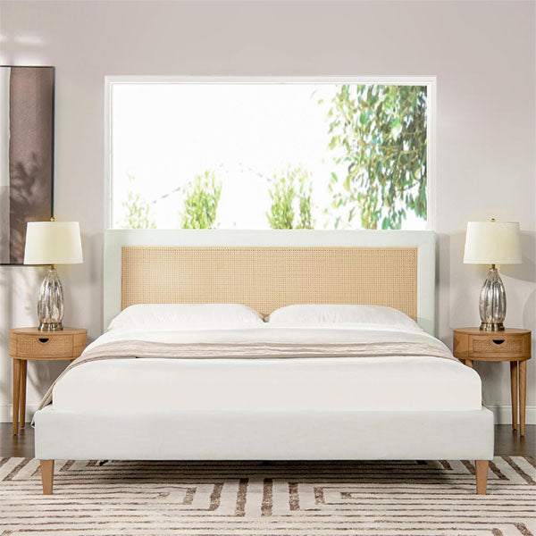 Wooden Cane & Rattan Furniture - Bed - Breathe easy
