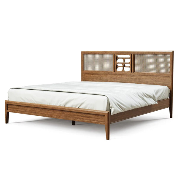 Wooden Cane & Rattan Furniture - Bed - DeepRest