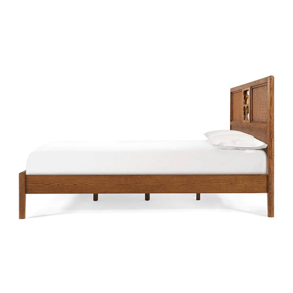 Wooden Cane & Rattan Furniture - Bed - DeepRest