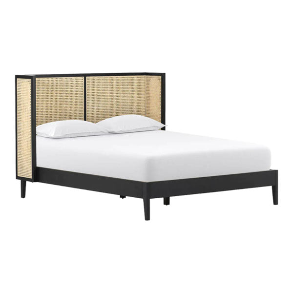 Wooden Cane & Rattan Furniture - Bed - Hilarity