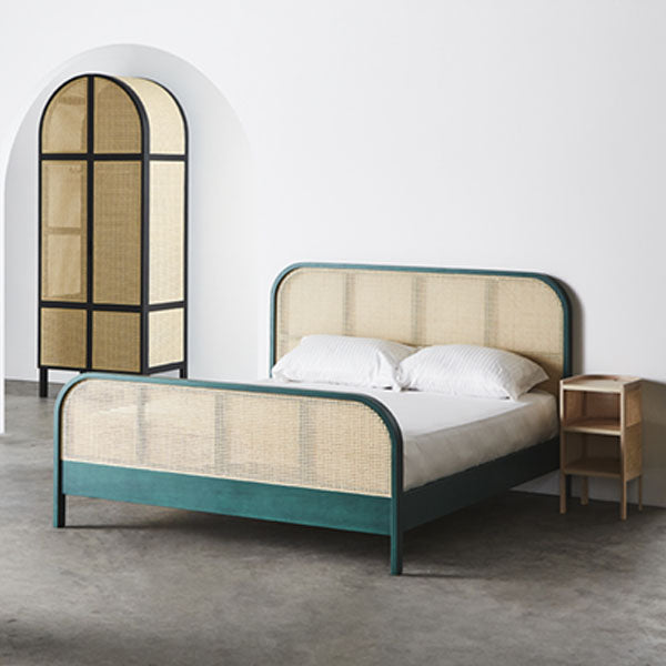 Wooden Cane & Rattan Furniture - Bed - Nestling Bed