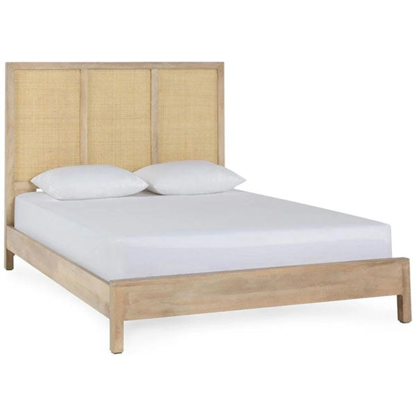Wooden Cane & Rattan Furniture - Bed - Serenity