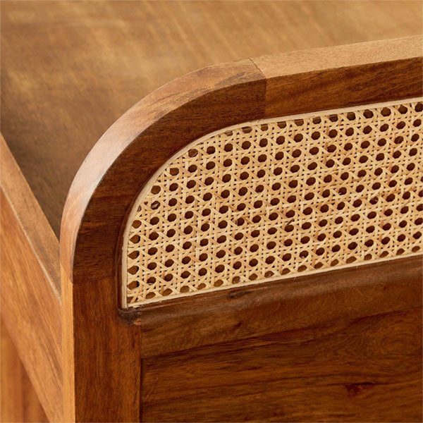 Wooden Cane & Rattan Furniture - Bed - SleepyRest