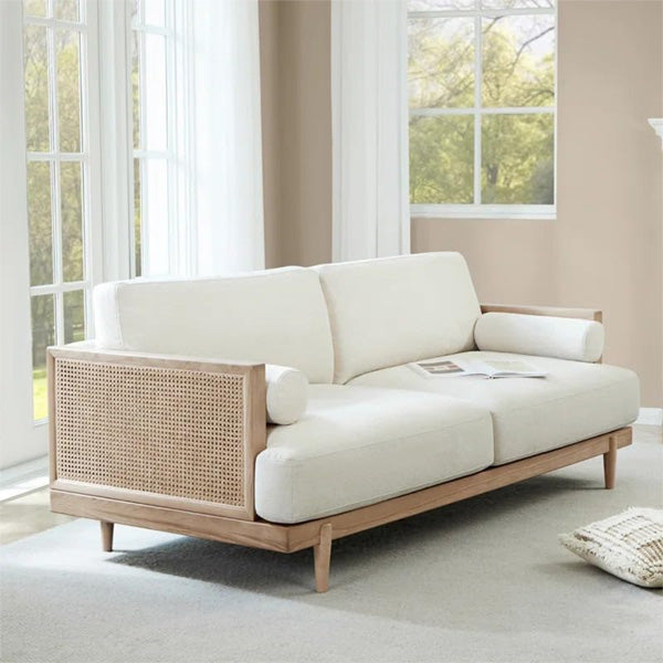 Wooden Cane & Rattan Furniture - Sofa Set - SofaChic