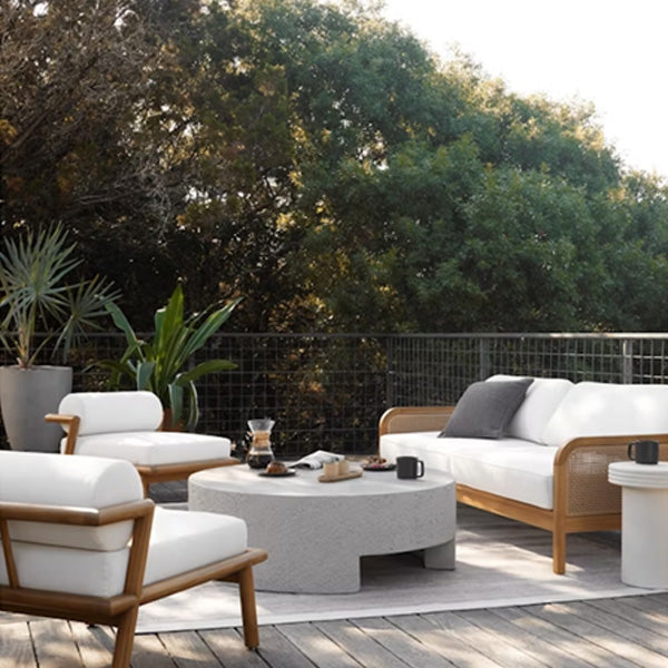 Wooden Cane & Rattan Furniture - Sofa Set - Zen Sofa