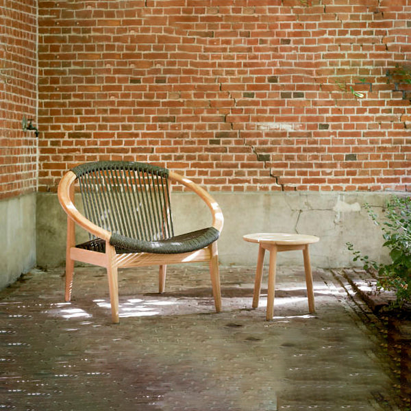 Out Rope & Cord Chair With Table