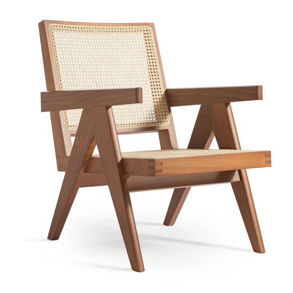Wooden Rattan Cane Chair - Grand Arm Chair 1