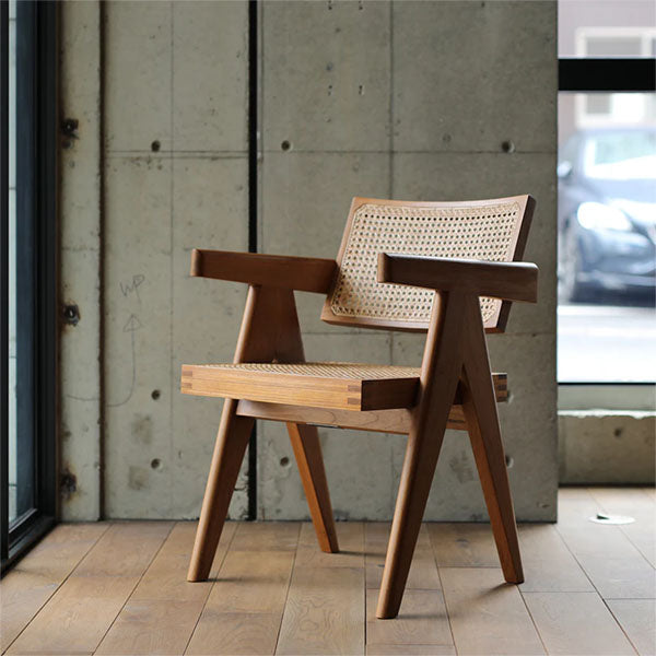 Wooden Rattan Cane Chair - Royal Throne 2