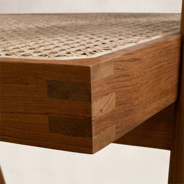 Wooden Rattan Cane Chair - Royal Throne 7