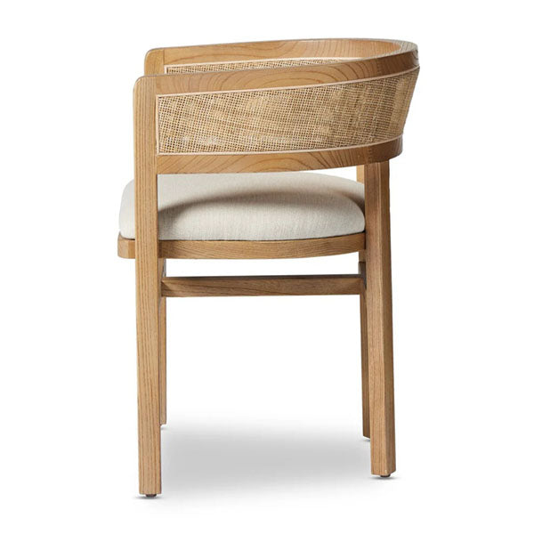 Wooden Rattan Cane Chair - Stargazer