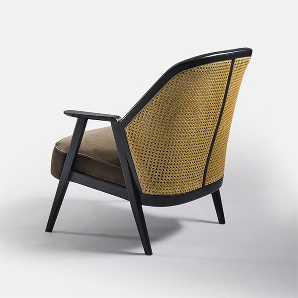 Wooden Rattan Cane Chair - Tatami Chair