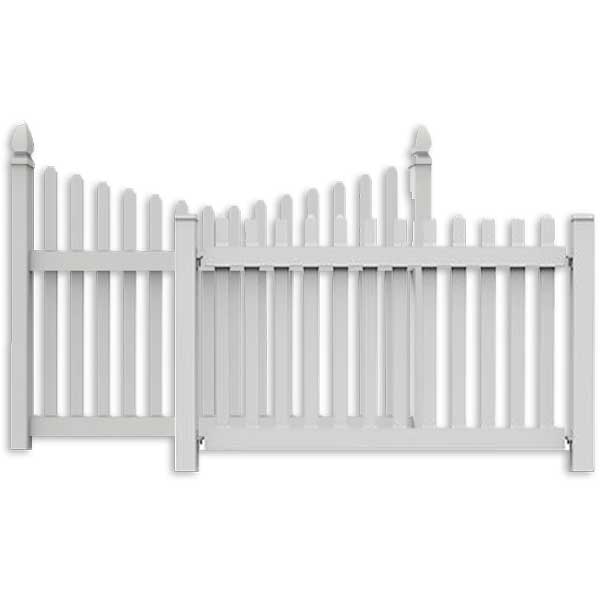  FRP Picket Fence Fibre Glass Garden Fencing - SUPER 